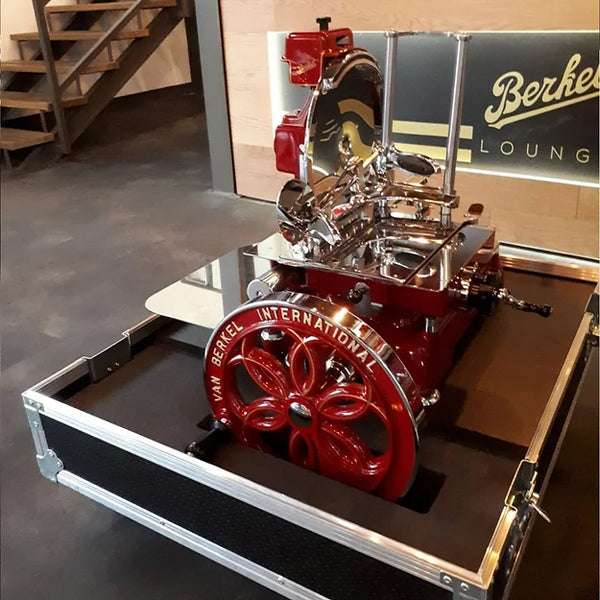 Transportkoffer met wielen voor Berkel snijmachine