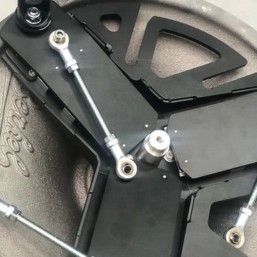 Volano B114 - inkl. Sockel & Radsatz - Schwarz