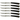 6-Piece Elegant Knife Set - Black